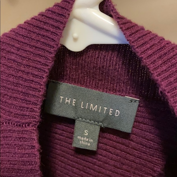 Plum colored sweater The Limited - Picture 3 of 3